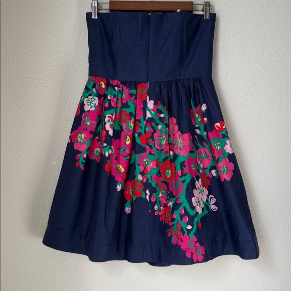 Lilly Pulitzer Lottie Strapless Dress Size 4 - Picture 3 of 5